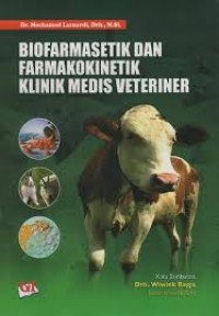 Image of Biofarmasetik dan farmakokinetik klinik medis veteriner