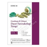 Image of Goodman dan Gilman dasar farmakologi terapi Vol.3