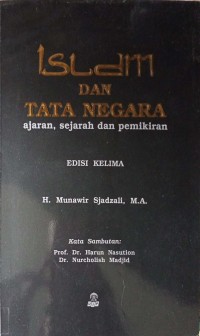 Image of Islam dan tata negara: ajaran, sejarah dan pemikiran