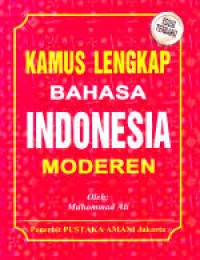 Image of Kamus lengkap Bahasa Indonesia modern
