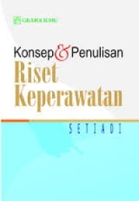 Image of Konsep dan penulisan riset keperawaqtan