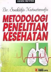 Image of Metodologi penelitian kesehatan